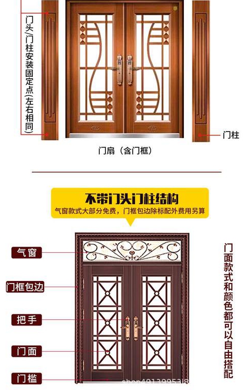 双层大门尺寸
