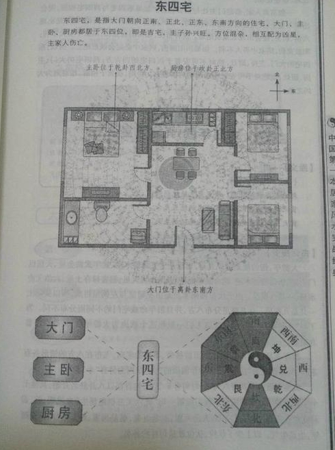 宅邸两大门之间前方立一电线杆子在风水中如何解