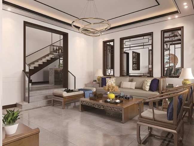 别墅新中式装修的要点新中式别墅装修注意事项