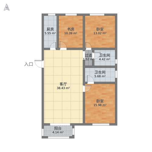装修平米房三室一厅多少钱装修如何省钱