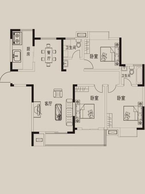如何装修三室一厅三室一厅装修注意事项