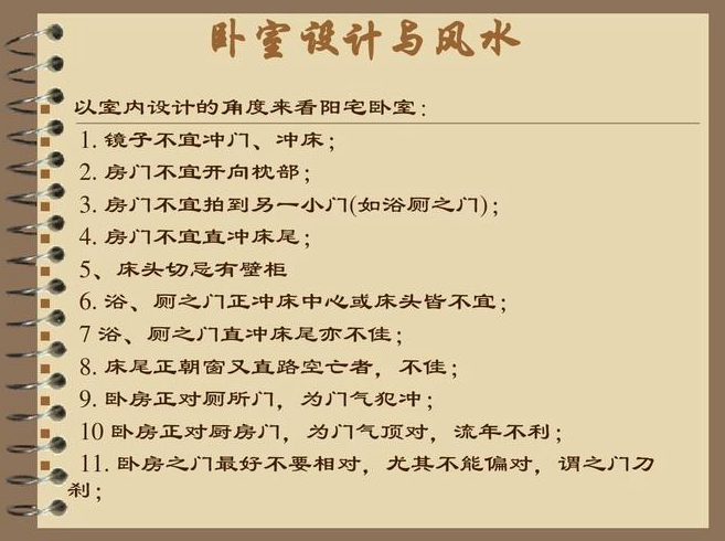 谁可以说一下室内装修风水知识都有些什么禁忌